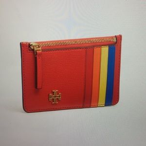 NWT. Tory Burch Kira Slim Card Case